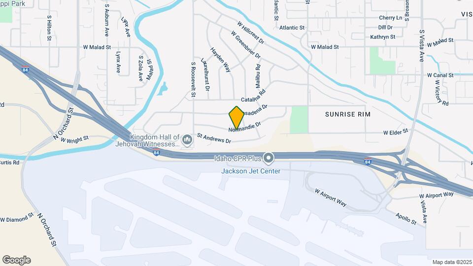 3909 W Normandie Dr Mapa y Detalles de la Ubicación