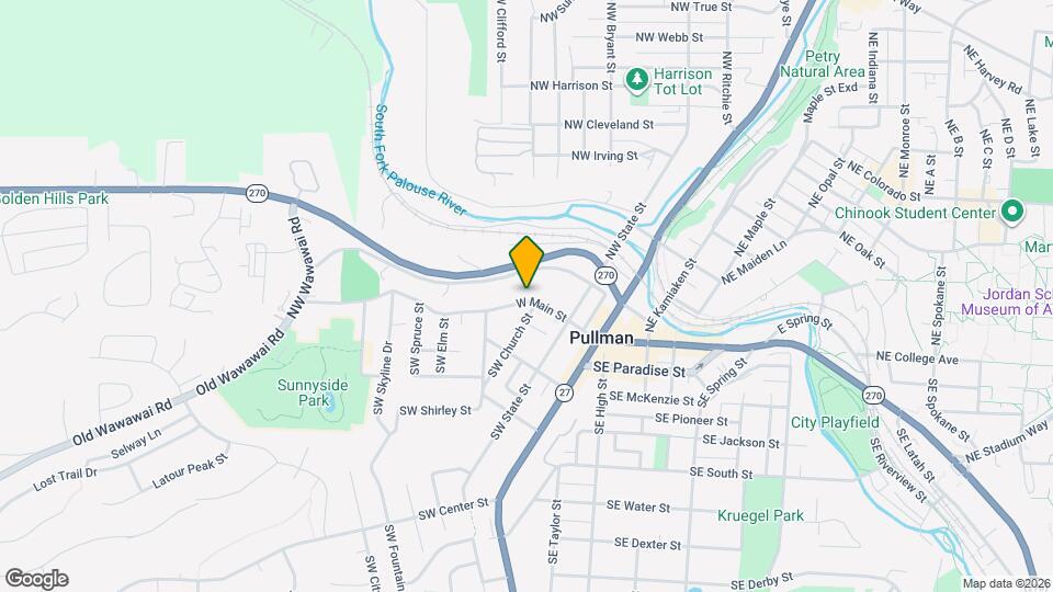 322 W Main St Map and Location Details