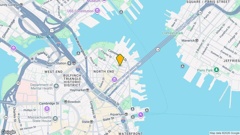 419 Hanover St Map and Location Details