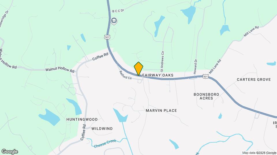 5802 Raiford Cir Map and Location Details