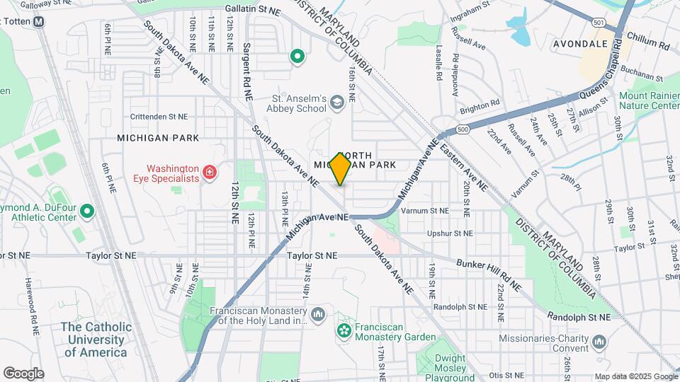 4410 16th St NE Map and Location Details