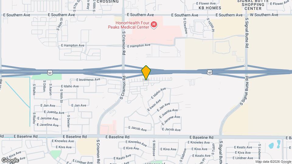 10131 E Isleta Ave Map and Location Details