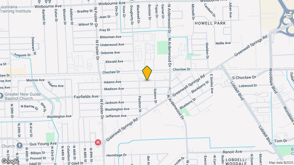 5612 Adams Ave Map and Location Details