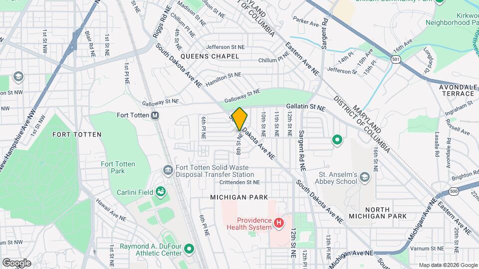 5018 8th St NE Mapa y Detalles de la Ubicación