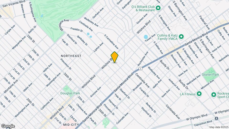 1226 Franklin St Map and Location Details