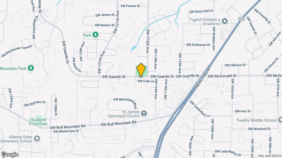 11591 SW Cole Ln Map and Location Details