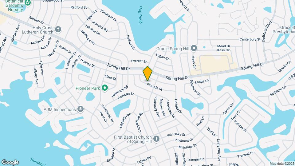 7103 Fireside St Map and Location Details
