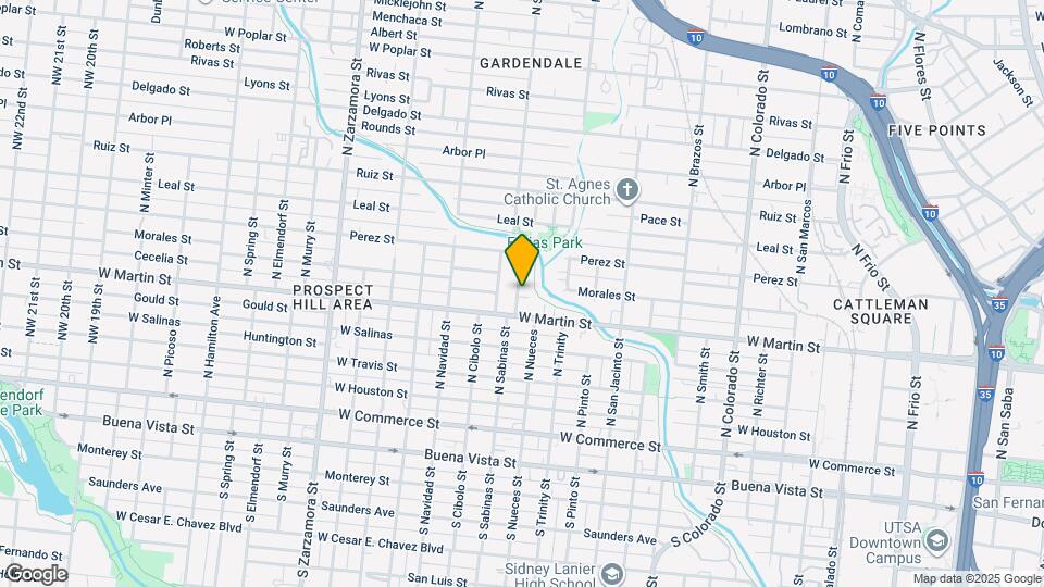 518 N Sabinas St Map and Location Details