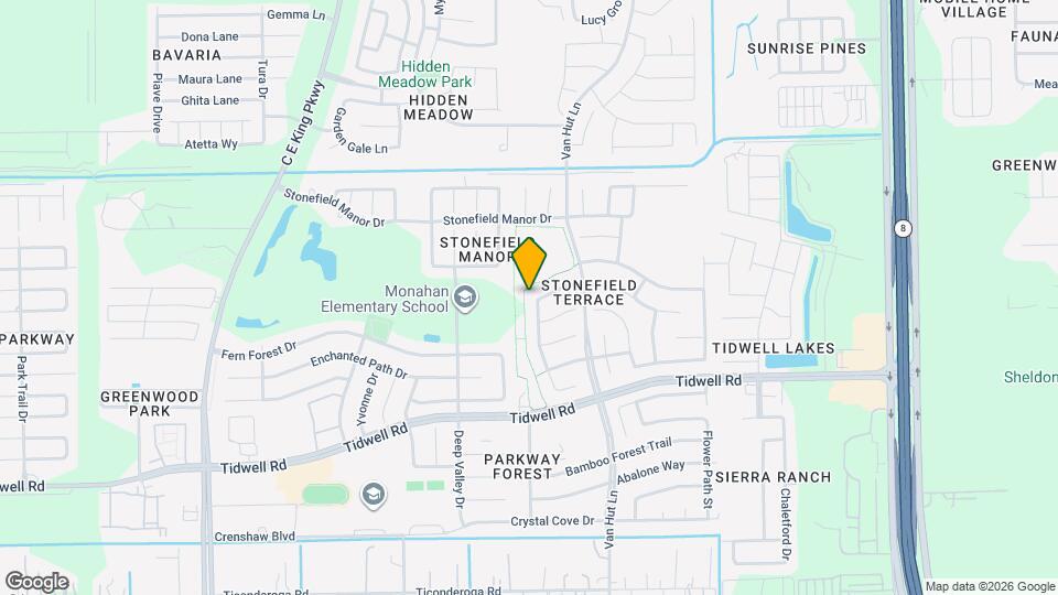 9119 Melody Park Ln Map and Location Details