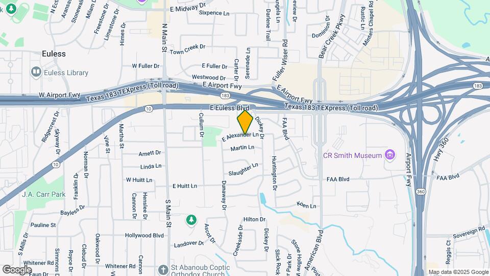 506 E Alexander Ln Map and Location Details