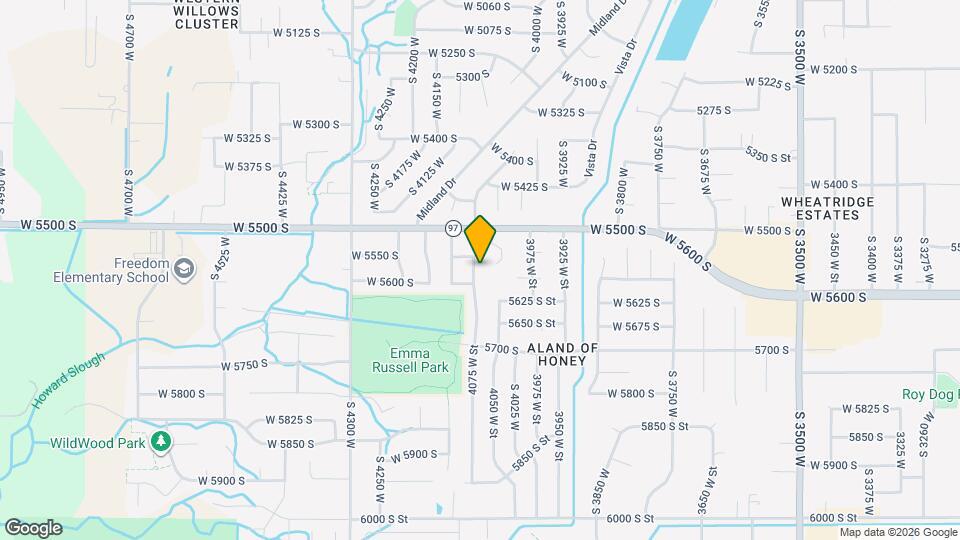 5572 S 4075 W Mapa y Detalles de la Ubicación