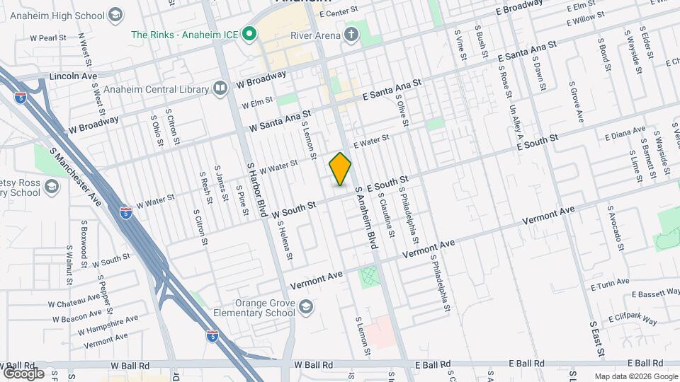 125 W South St Map and Location Details