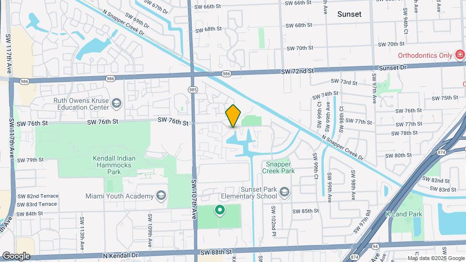 7601 SW 105th Ave Map and Location Details