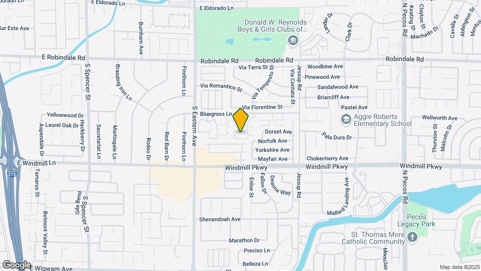 2815 Blue Bonnet Dr Map and Location Details
