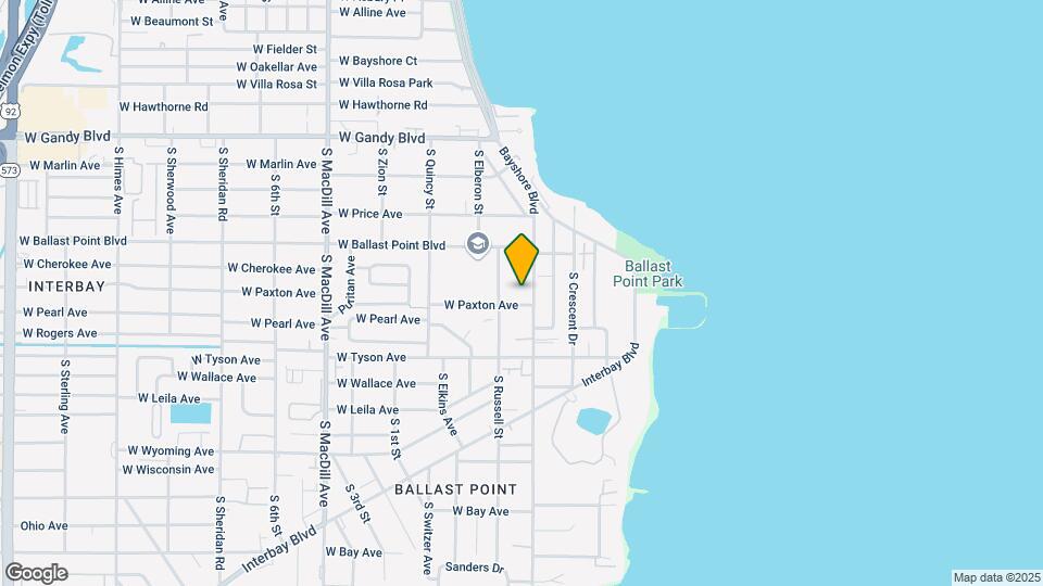 5221 Bayshore Blvd Map and Location Details