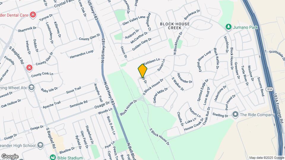 2503 Autrey Dr Map and Location Details