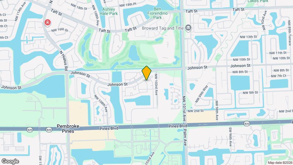 789 NW 103rd Ter, Unit 101 Mapa y Detalles de la Ubicación