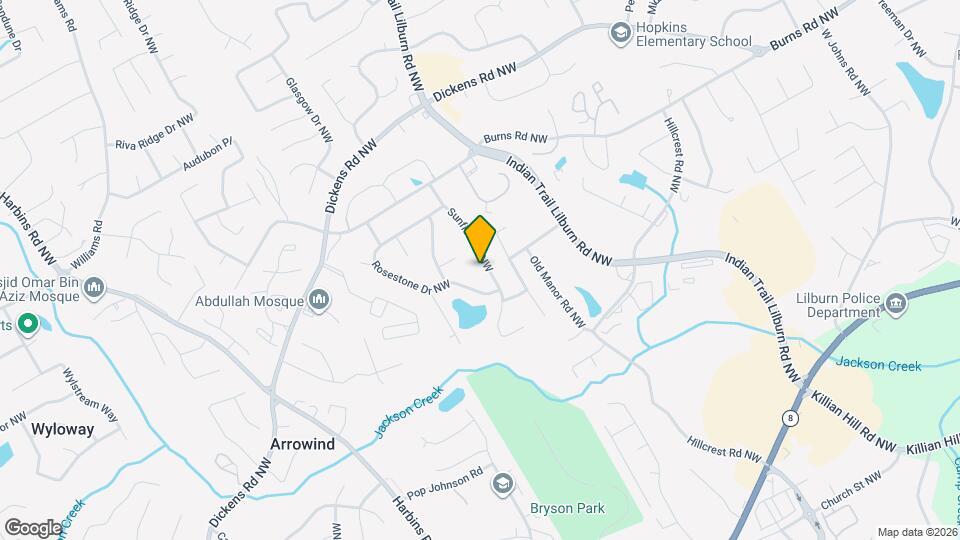 725 Sunfield Dr NW Mapa y Detalles de la Ubicación