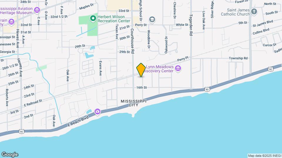 233 Palmetto Ln Map and Location Details