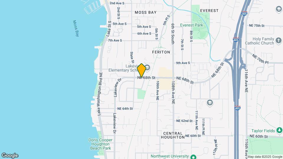 10323 NE 68th St Map and Location Details