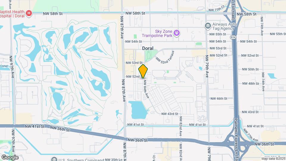 5168 NW 84th Ave, Unit 1808 Mapa y Detalles de la Ubicación