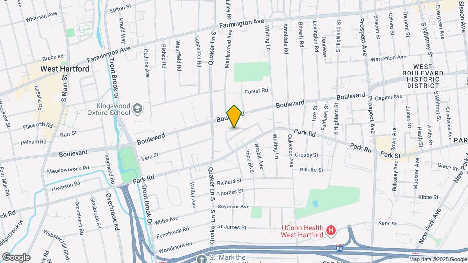 57 Washington Cir Map and Location Details