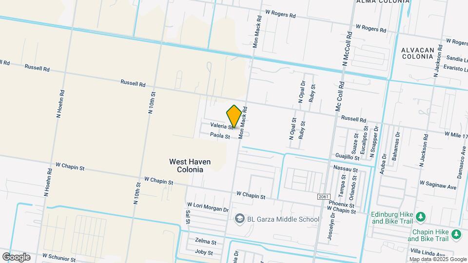 3708 Valeria St Map and Location Details