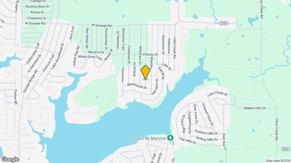 7117 Shallowater Map and Location Details