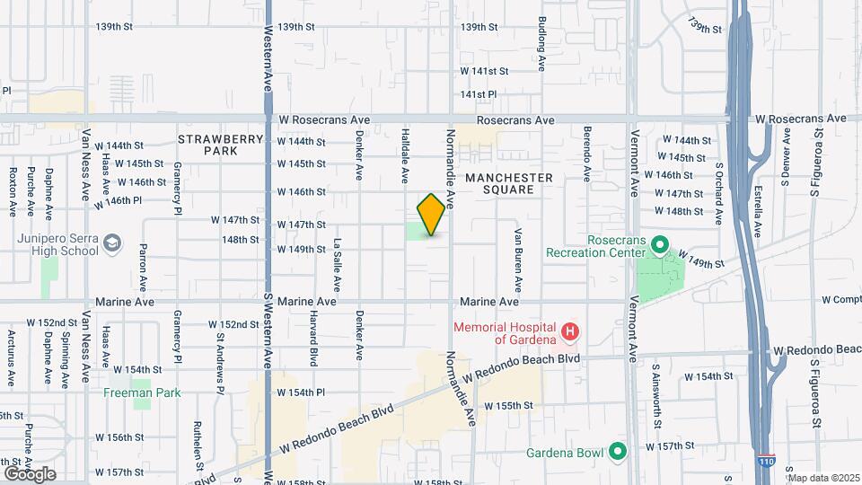 1420 W 148th St Map and Location Details