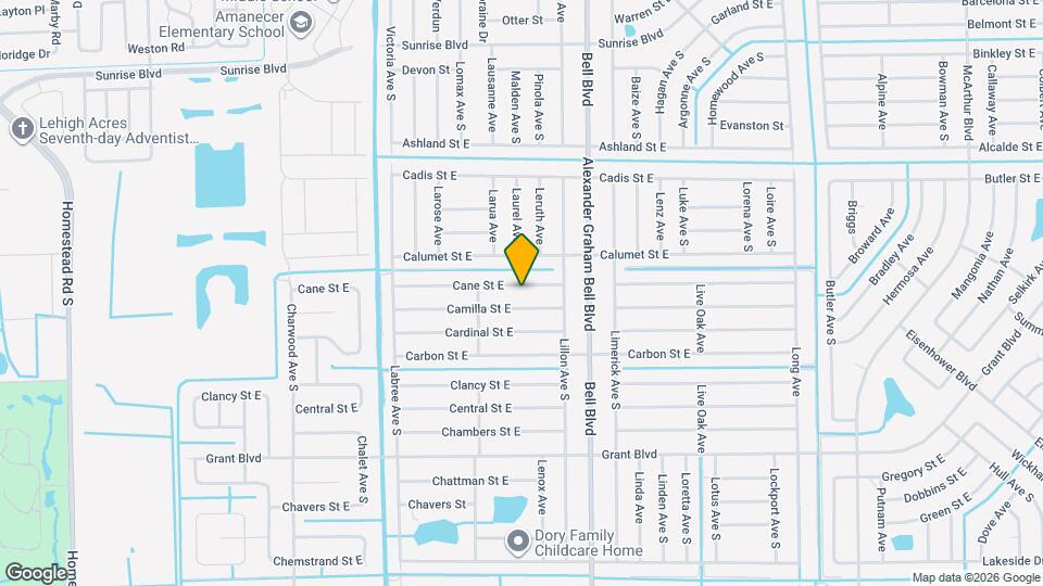 750 Cane St E Map and Location Details