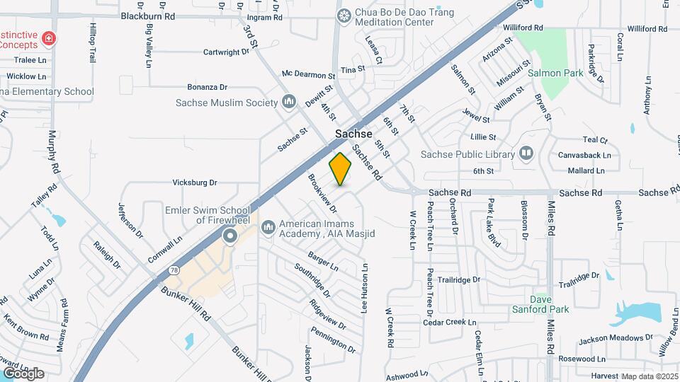 5322 Brookhollow Dr Map and Location Details