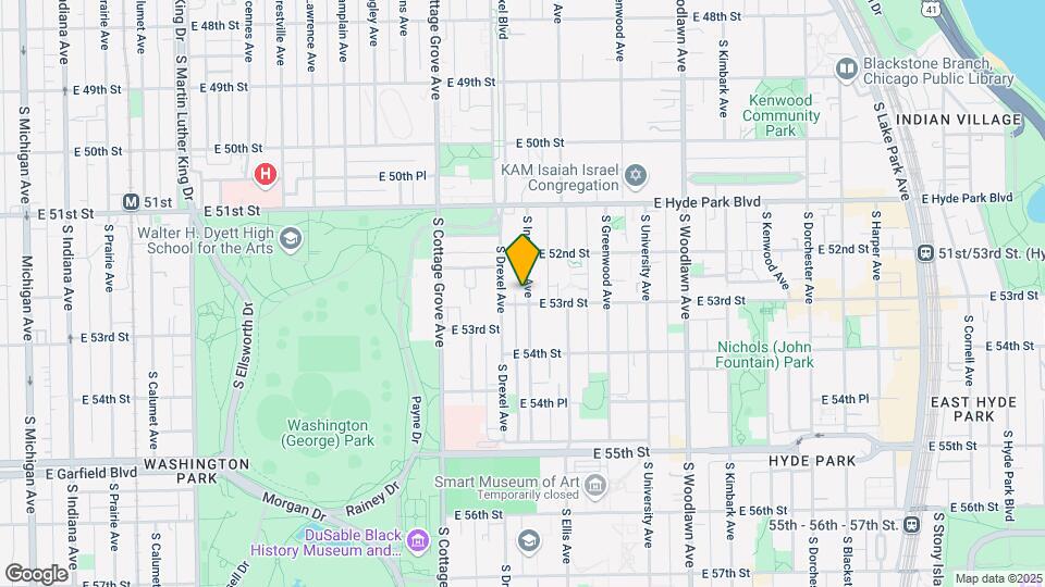 5234-5244 S. Ingleside Avenue Map and Location Details