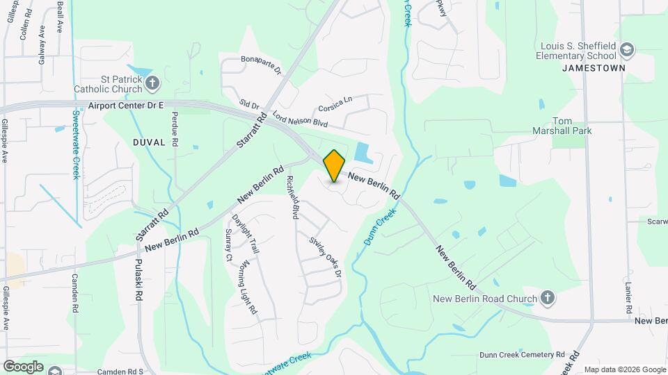 12709 Black Feather Ct Mapa y Detalles de la Ubicación