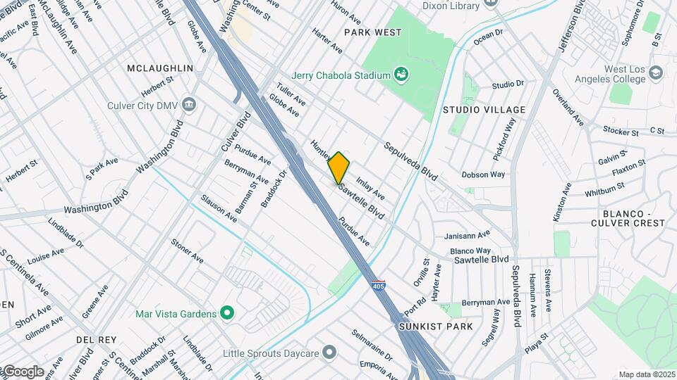 4807 Sawtelle Blvd Map and Location Details
