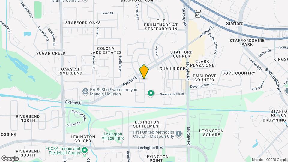 4106 Applecreek Bend Dr Map and Location Details
