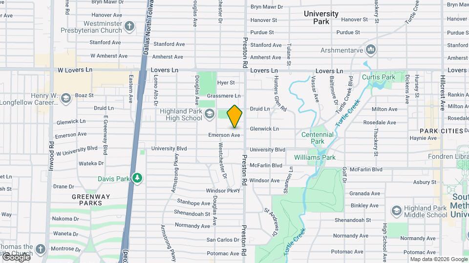 4114 Emerson Ave Mapa y Detalles de la Ubicación