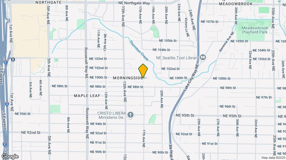 1555 NE 100th St Map and Location Details