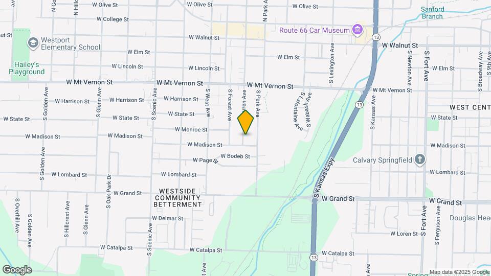 760 S Warren Ave Map and Location Details