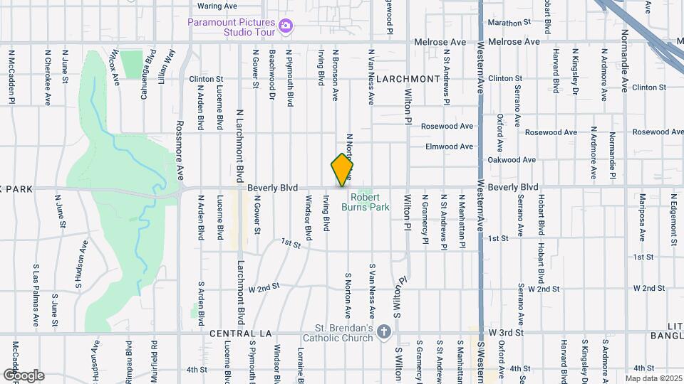 4950 Beverly Blvd Map and Location Details