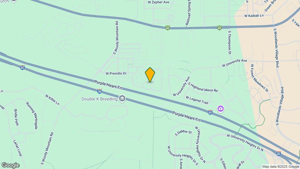 2429 W Bruce Balle Dr Map and Location Details