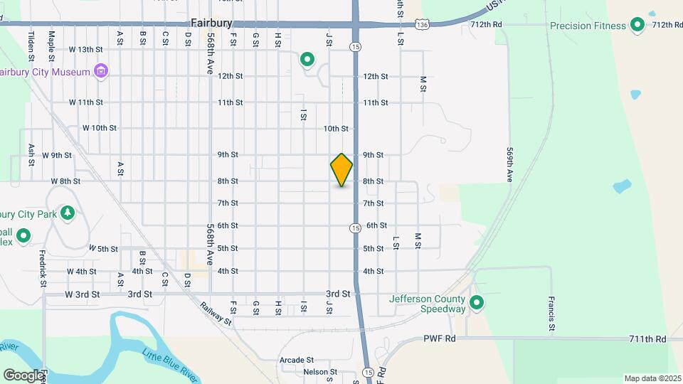 Fairbury 23 Apartments Map and Location Details
