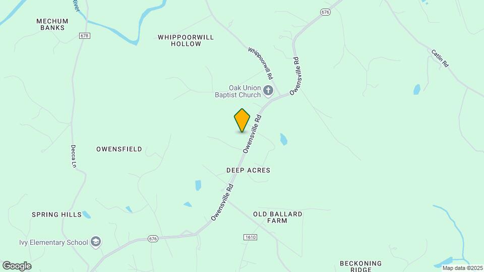 1920 Owensville Rd Map and Location Details