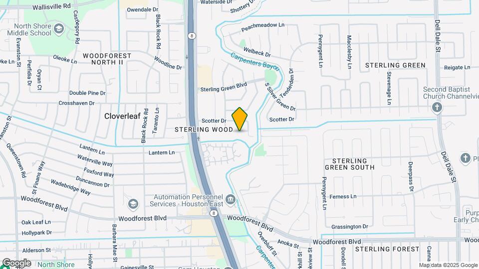 14834 Keelby Dr Map and Location Details