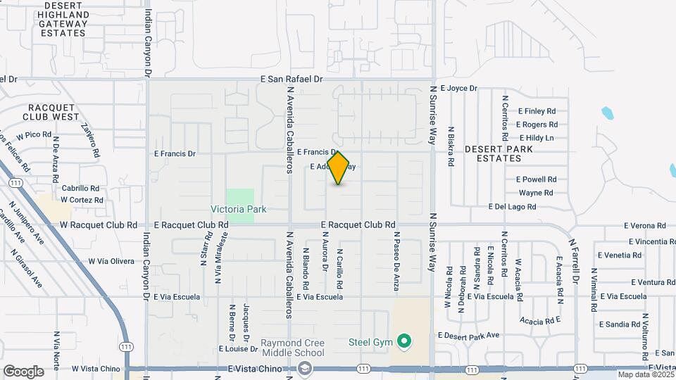 1340 E Gem Cir Map and Location Details