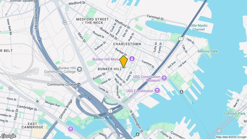 50 Pleasant St, Unit 2 Map and Location Details