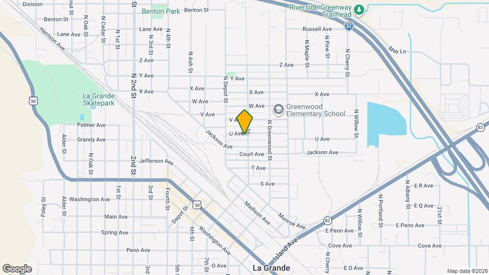 2104 N Fir St Map and Location Details