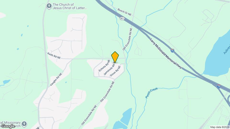 66 Seminole Rd NE Mapa y Detalles de la Ubicación