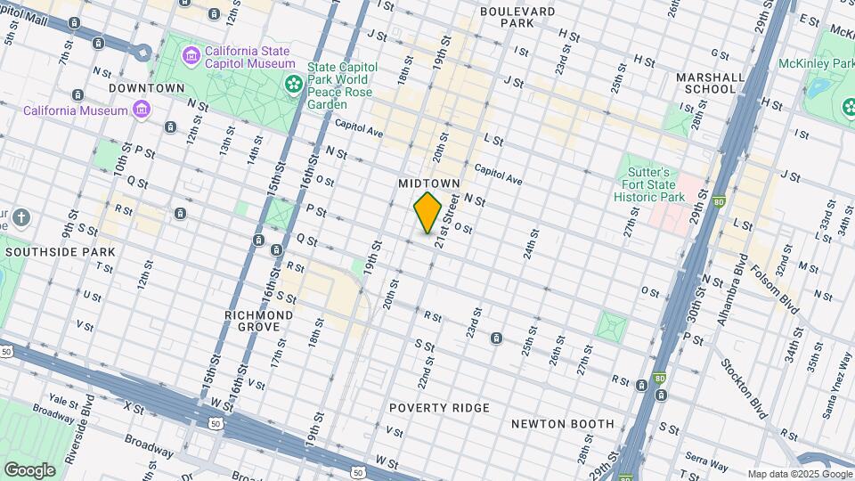 2015 P St Map and Location Details