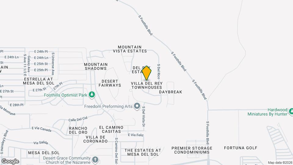 10201 S Del Rey Dr Map and Location Details