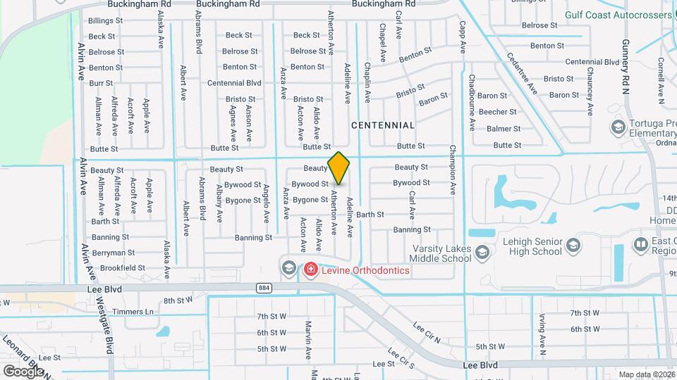 910 Atherton Ave Map and Location Details